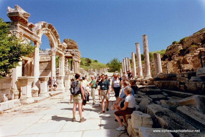 Ephesus Street From The Ephesus And Miletos Tour - Private Ephesus Tours