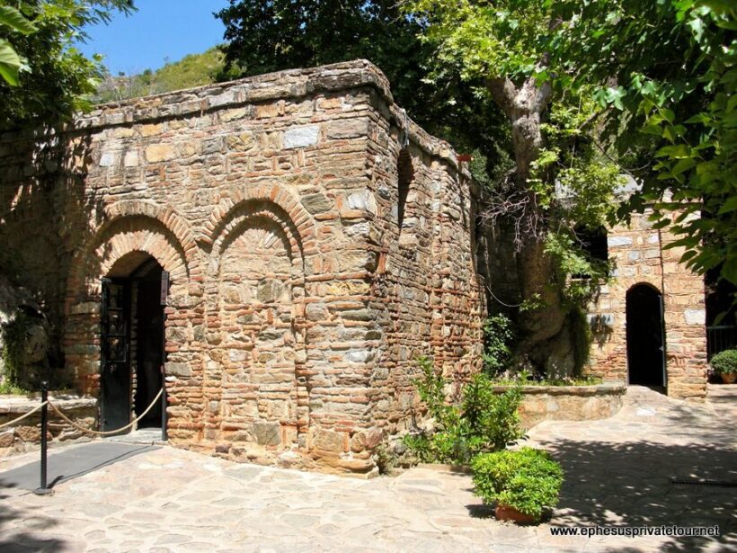 A Picture Of The House Of The Virgin Mary House Taking From The Whole Ephesus Tour From Kusadasi - Private Ephesus Tours
