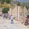 A Group Of Tourist In Ephesus(16)
