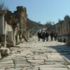 The Marble Street In Ephesus
