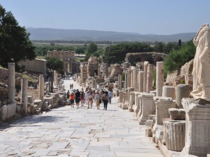 Ephesus Street - Kusadasi-Based Half-Day Tour- Private Ephesus Tours